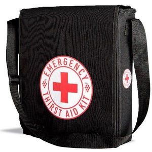 Emergency Thirst Aid Kit 3 Bottle Insulated 🍷 Bag
